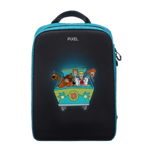 Рюкзак с LED-дисплеем PIXEL PLUS - Indigo (синий), BT